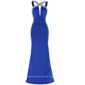 Kate Kasin ärmellosen tiefen V-Back Schlüsselloch Royal Blue Sexy Günstige Ballkleid KK001042-1